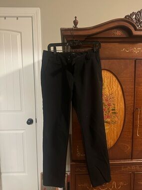 Banana Republic Black Women's Straight-Leg Trousers